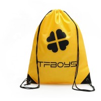 Fashion design backpack bag Heavy duty waterproof Nylon drawstring bag OEM design polyester drawstring bags