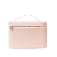 PU Leather Big Make Up Bag Custom Logo Empty Toilet Case